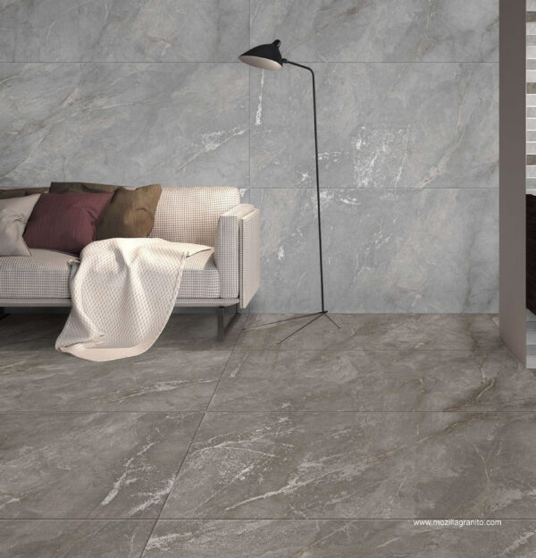 CAZAR TILE CV LETINA BIANCO & NERO SIZE 600X1200mm (09mm)