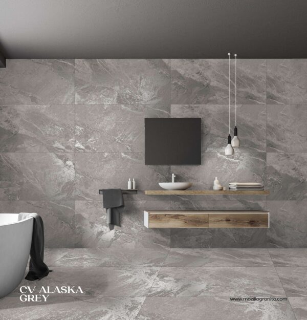 CAZAR TILES CV ALASKA GREY 600X1200mm - Image 2